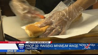 Prop 32 Raising Minimum Wage [upl. by Ferdie]