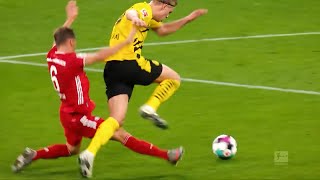 when haaland get tackled 🐐 HD [upl. by Menis]