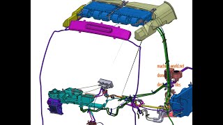 Toyota Coasterindustrial 3D model  machineworldnet P824 [upl. by Limann326]