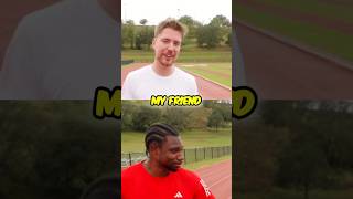 Noah Lyles vs Jonah Epic Racing Challenge mrbeast shorts cristianoronaldo [upl. by Mareld]