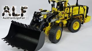 Lego Technic 42030 Volvo L350F Wheel Loader  Radlader  Lego Speed build Review [upl. by Jacquie157]