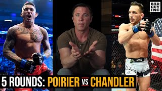 Michael Chandler vs Dustin Poirier will be 5 rounds… [upl. by Godderd343]