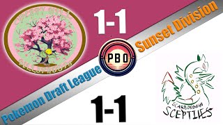 Pokémon Draft League  Scarborough Sceptiles VS Cherry Hill Bellsprouts  S7 W3 Sunset Div [upl. by Ober]