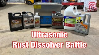 Which Is The Best Rust Remover In An UltraSonic Cleaner [upl. by Elysha]