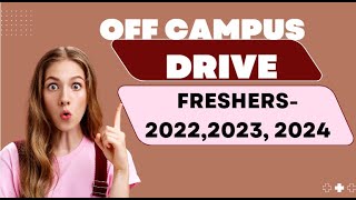 CiscoInfor Biggest Hirings  OFF Campus Drive For 2024  2023 Batch Hiring  New Fresher Jobs [upl. by Lauro]