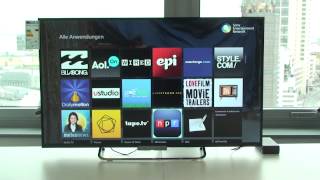 SONY KDL42W655 LED Fernseher Hands On Test  Deutsch  German ►► notebooksbilligerde [upl. by Aicram320]