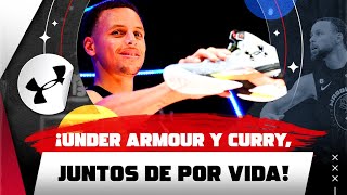 ¡Larga vida al Chef Stephen Curry y Under Armour firman contrato vitalicio [upl. by Farleigh40]