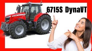 MASSEY FERGUSON 6715S DynaVT 🚜 New Tractor 2021 🌳 [upl. by Carlos]