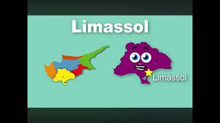 Explore the 6 Districts of Cyprus  Islands of the World For Kids  Dan Holdren KLT Reupload [upl. by Ilac]