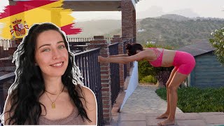 Getting back on track with my scoliosis exercises whilst travelling Spain [upl. by Hobard873]