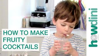 Fun Kids Recipes How to Make Fruity Cocktails [upl. by Beuthel273]