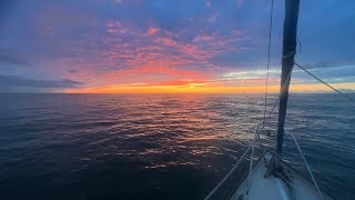 Stonehaven to Eyemouth 67 uneventful miles closer to home Sailing Solo around Uk on my Contessa 26 [upl. by Jordain]