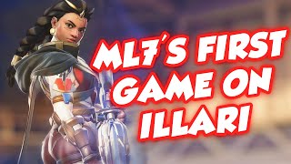 mL7s FIRST GAME on Illari  Overwatch 2 [upl. by Anahir]