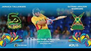 Game 22 highlights  Tallawahs vs Amazon Warriors  CPL15 [upl. by Ariahs]