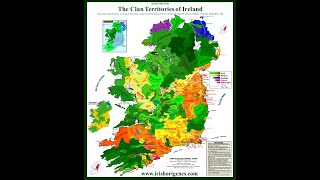 The NEW Clan Territories of Ireland Map [upl. by Lellih734]