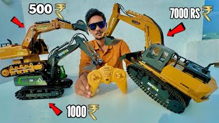 Rc Huina Excavator Hobby Grade unboxing and Testing [upl. by Adah855]