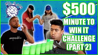 Minute To Win It Challenge Part 2 [upl. by Belle718]