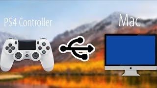 How to connect ps4 controller to macDualShock4Bluetooth [upl. by Nylacaj331]