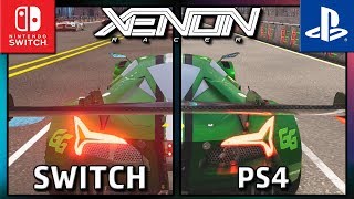 Xenon Racer  Switch VS PS4  Graphics Comparison amp Frame Rate Test [upl. by Sidoney]