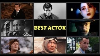 Academy Awards for Best Actor  Deservers 19272013 [upl. by Aihsiyt]