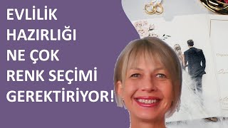 Evlilik hazırlıklarını kolaylaştırmak ve kusursuzlaştırmak için renk analizi [upl. by Valaria]