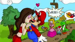 mario x peach peach vs pauline [upl. by Tiff784]