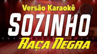 Raça Negra  Sozinho  Karaokê [upl. by Eniamerej]