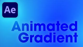 Animated Gradient in After Effects [upl. by Doralia]