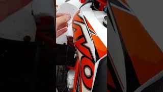 How to start a Kayo Predator 125cc sorry for talking like that its because I had my helmet on [upl. by Wilkens]