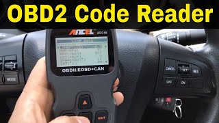 Ancel AD310 OBD2 Code Reader ReviewAn Easy To Use OBD2 Scanner [upl. by Ymmat]