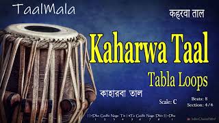 kaharwa taal tabla loops  140 BPM  Scale C [upl. by Supple]