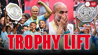 FULL Trophy Lift amp Celebrations Manchester City 2024 Community Shield Winners [upl. by Ambrosia]