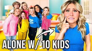 TEEN ALONE WiTH 10 SiBLiNGS FOR A WEEK 😳 🚨 [upl. by Osmo]