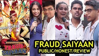 Fraud Saiyaan I PUBLIC REVIEW I HONEST REVIEW I Arshad Warsi I Saurabh Shukla [upl. by Trebliw]