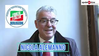 Elezioni regionali 2024 intervista a Nicola Alemanno [upl. by Ecnedurp]