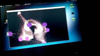 Xenomai Particle Simulation [upl. by Pubilis246]