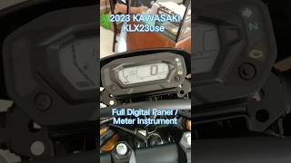 KAWASAKI KLX 230se FULL DIGITAL PANEL  METER INSTRUMENT  FPC [upl. by Adnof]