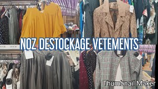 NOZ DESTOCKAGE VETEMENTS [upl. by Anaynek]