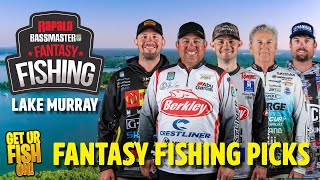 2024 Bassmaster Fantasy Fishing Picks for Lake Murray [upl. by Oznarol]