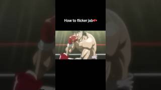 How to flicker jab in boxing [upl. by Eirrehc956]