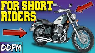 The Easiest Cruiser Motorcycles For Shorter Riders [upl. by Ahsilif]