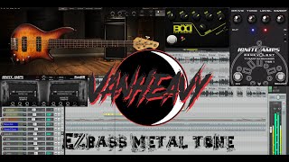 Сведение бас гитары EZbass metal toneVSTi [upl. by Llerruj]