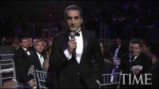 Bassem Youssef In Time Magazine Celebration [upl. by Edahc]