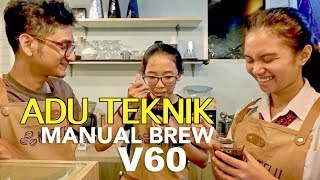 Barista Hack  Teknik Membuat Manual Brew V60  Enak Banget [upl. by Aspia]