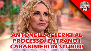 ANTONELLA CLERICI CARABINIERI IN STUDIO ECCO COS E SUCCESSO [upl. by Adnal]