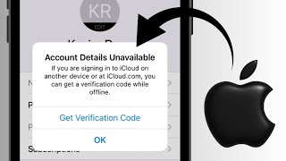 How To Fix Apple ID Account Details Unavailable [upl. by Ppik770]