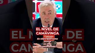 ANCELOTTI se rinde a EDUARDO CAMAVINGA  REAL MADRID 5 VALENCIA 1 [upl. by Redla]