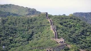 la gran muralla china que es visitado por miles de turistas [upl. by Narayan444]