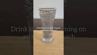 Chia seed drinkweight loss drinkbenefits of chia seedsshorts [upl. by Ahsimek795]