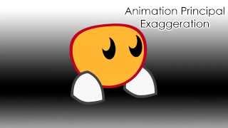 Principles of Animation Exaggeration Animation [upl. by Lange]